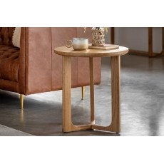 Gallery Direct Craft Natural Oak Side Table