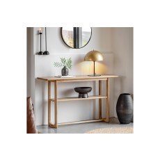 Gallery Direct Craft Natural Oak Console Table
