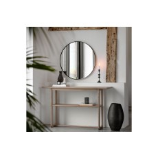 Gallery Direct Craft Smoked Oak Console Table Gallery Direct Craft Smoked Oak Console Table