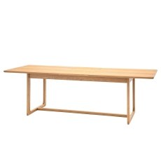 Gallery Direct Craft Natural Oak Extending Dining Table