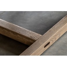 Gallery Direct Craft Smoked Oak Dining Table Set & 4 Chairs