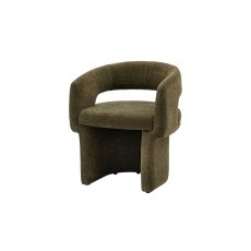 Gallery Direct Sloane Dining Chair in Green Boucle