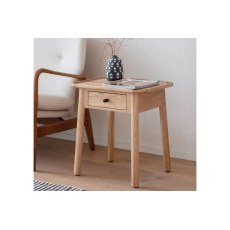 Gallery Direct Kingham Oak 1 Drawer Side Table