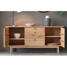 Gallery Direct Kingham Oak Large Sideboard