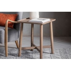 Gallery Direct Kingham Grey Oak Side Table