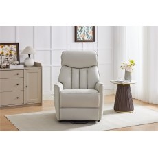 Barcelona Leather Match Riser Recliner Chair