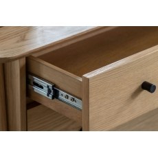 Gallery Direct Hatfield Natural Oak 3 Drawer Chest of Drawers