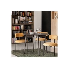 Gallery Direct Hatfield Smoked Oak Folding Dining Table