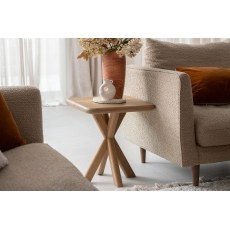 Flynn Natural Oak Lamp Table