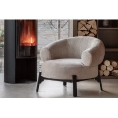 Gallery Direct Ardo Armchair in Cream