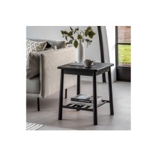 Gallery Direct Wycombe Black Oak Side Table