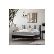 Gallery Direct Wycombe Black Oak Spindle Bed Frame