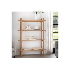Gallery Direct Wycombe Oak Open Display Bookcase