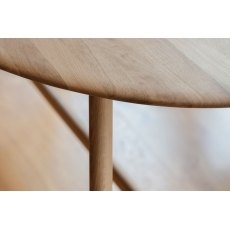 Gallery Direct Madrid Oval Dining Table in Oak