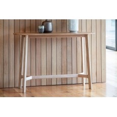 Gallery Direct Madrid Console Table in Oak