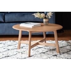 Gallery Direct Madrid Coffee Table in Oak