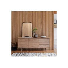 Gallery Direct Madrid Large Sideboard in Oak