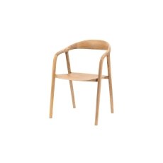 Gallery Direct Madrid Wooden Dining Chair in Oak (Pair)
