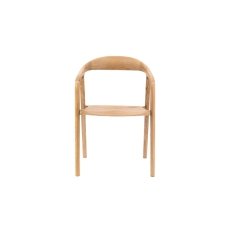 Gallery Direct Madrid Wooden Dining Chair in Oak (Pair)