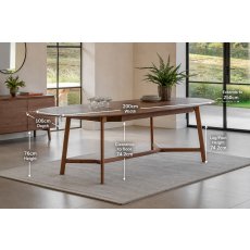 Gallery Direct Madrid Extending Dining Table in Oak Gallery Direct Madrid Extending Dining Table in Oak