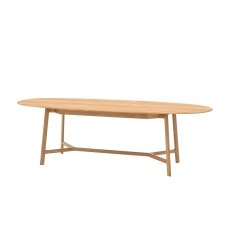 Gallery Direct Madrid Extending Dining Table in Oak