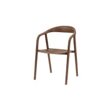 Gallery Direct Madrid Wooden Dining Chair in Walnut (Pair)