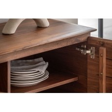 Gallery Direct Madrid Sideboard in Walnut