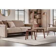 Gallery Direct Madrid Coffee Table Nest in Walnut