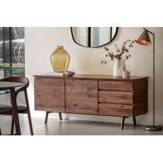 Gallery Direct Madrid Large Sideboard in Walnut
