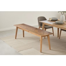 Gallery Direct Milano Oak Dining Bench