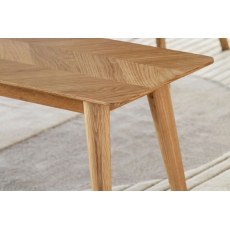 Gallery Direct Milano Oak Dining Bench