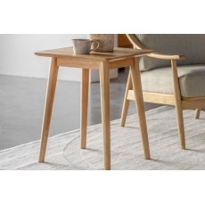 Gallery Direct Milano Oak Side Lamp Table