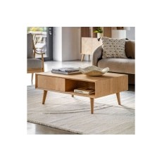 Gallery Direct Milano Oak Drawer Coffee Table
