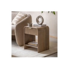 Gallery Direct Colonna Mango Wood Large Bedside Table