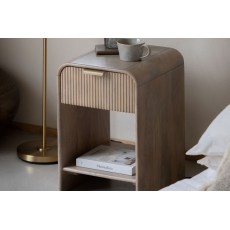 Gallery Direct Colonna Mango Wood Small Bedside Table