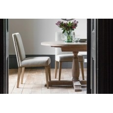 Gallery Direct Set of 2 Rex Dining Chairs in Cement Linen