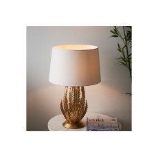 Gallery Direct Delphine 1 Table Lamp Gold Leaf