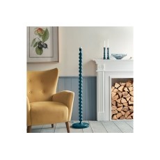 Gallery Direct Higgledy Floor Lamp Base Gloss Marlin Blue Paint