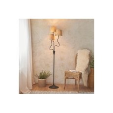 Gallery Direct Wriggle 3 Floor Lamp Matt Black