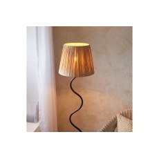 Gallery Direct Wriggle 1 Floor Lamp Matt Black