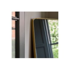 Gallery Direct Holworth Leaner Mirror Gold 700x35x1700