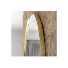 Gallery Direct Holworth Overmantle Mirror Gold 900x1100mm