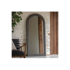 Gallery Direct Pimlico Arch Leaner Black Wash 770x1700mm