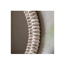 Gallery Direct Pimlico Round Mirror White Wash 900mm