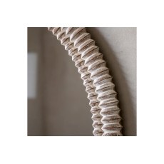 Gallery Direct Pimlico Arch Overmantle White Wash 1200x1000mm