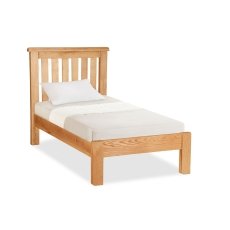 Salisbury Waxed Premium Oak Single 3'0 Low Bed Frame