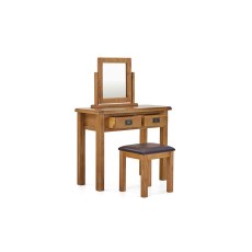 Salisbury Waxed Premium Oak Dressing Table Stool Salisbury Waxed Premium Oak Dressing Table Stool