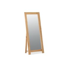 Salisbury Waxed Premium Oak Cheval Mirror