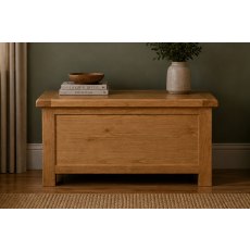 Salisbury Waxed Premium Oak Storage Box