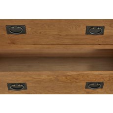 Salisbury Waxed Premium Oak 2 Over 3 Chest Of Drawers Salisbury Waxed Premium Oak 2 Over 3 Chest Of Drawers